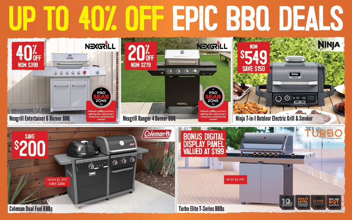 Up To 40% Off Epic BBQ Deals | Shop Now